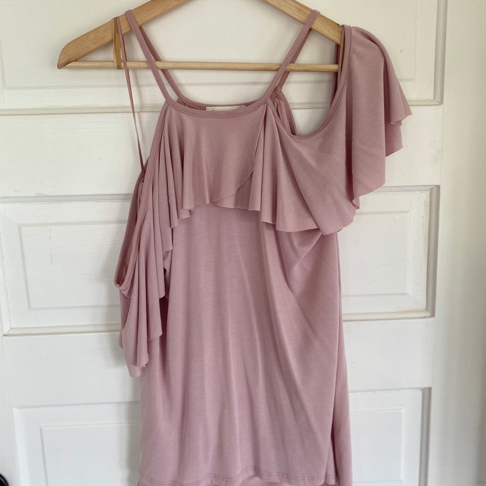 Off the shoulder tank